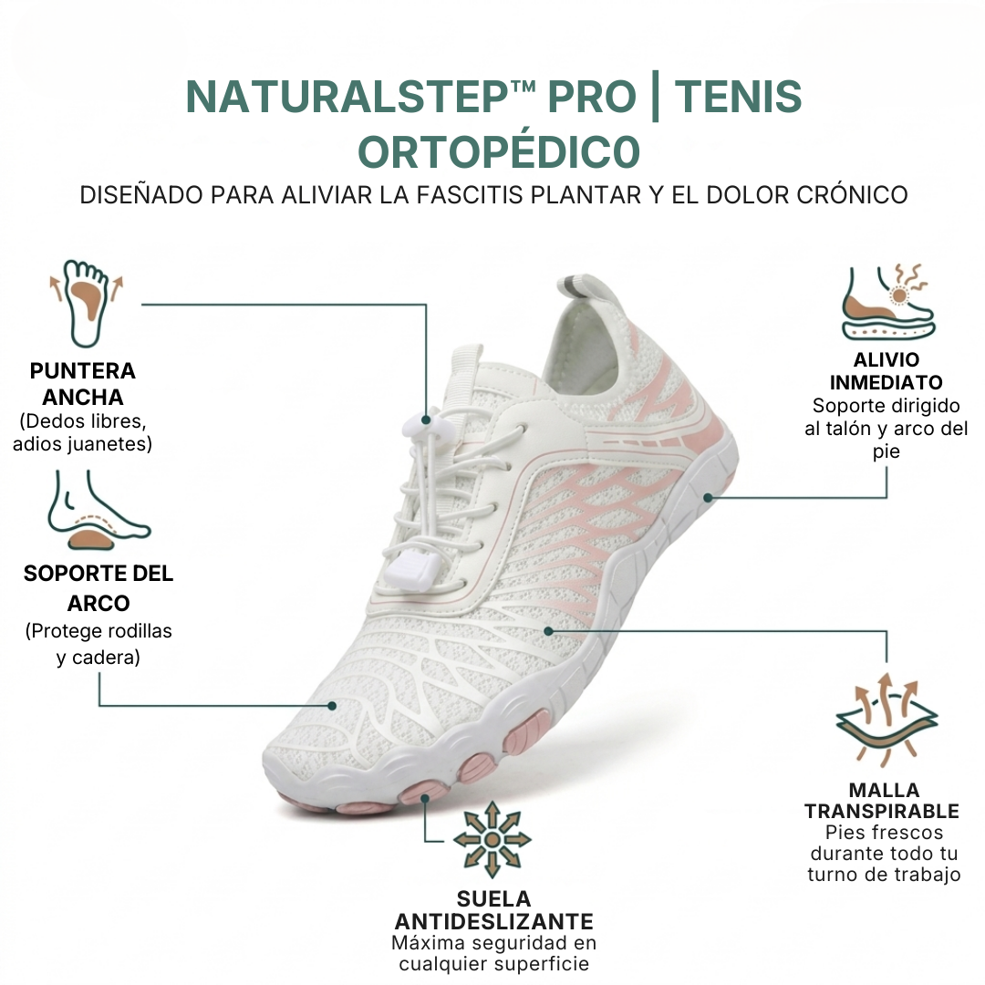 NaturalStep™ PRO - Vuelve a caminar sin dolor